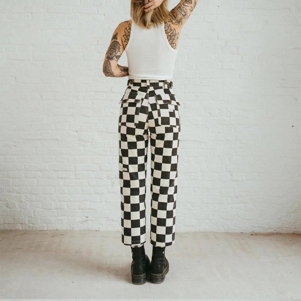 P&Co Checkerboard Pants
